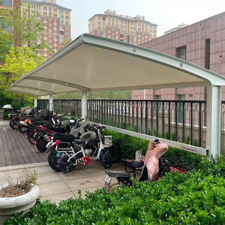 邯郸膜结构电动车棚