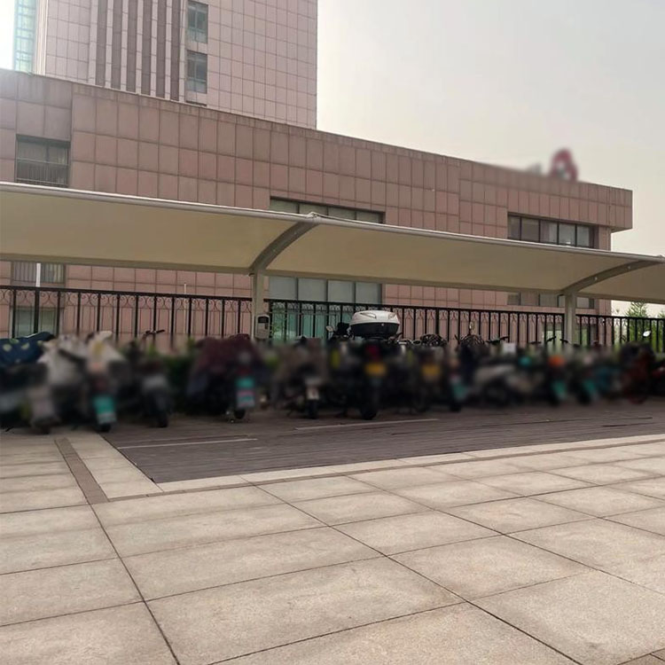 邯郸膜结构电动车棚